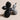 Checkered Balloon Animal Dogs Checkered Black | Sage & Sill